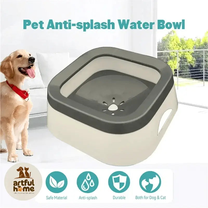 Anti-splash Water Bowl For Dogs
