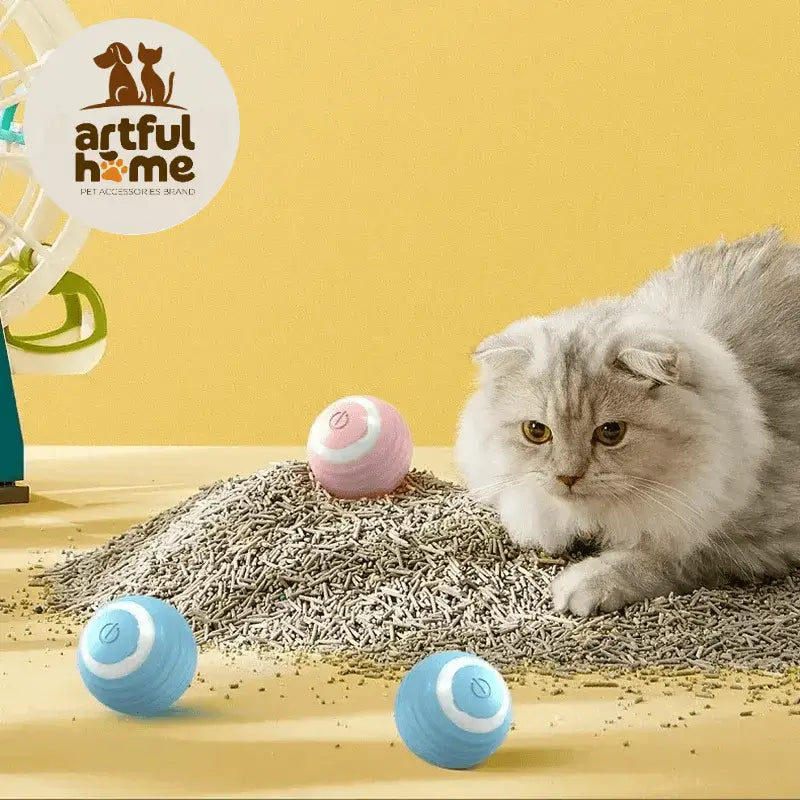 Spin Ball Things for Cats Toys