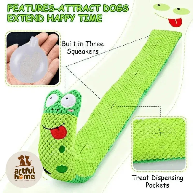 Roll-up treat toy 'Snail'