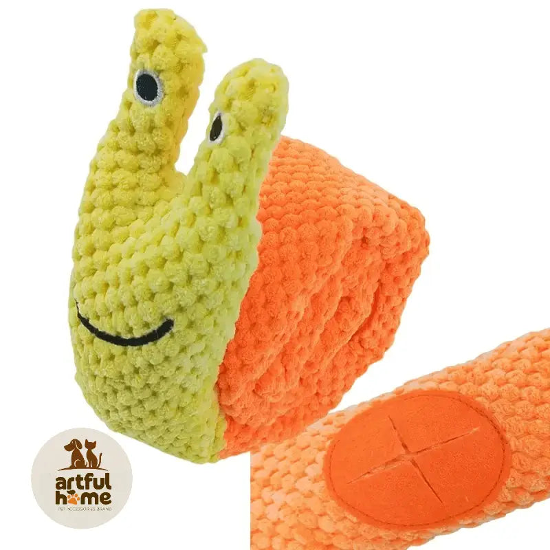 Roll-up treat toy 'Snail'