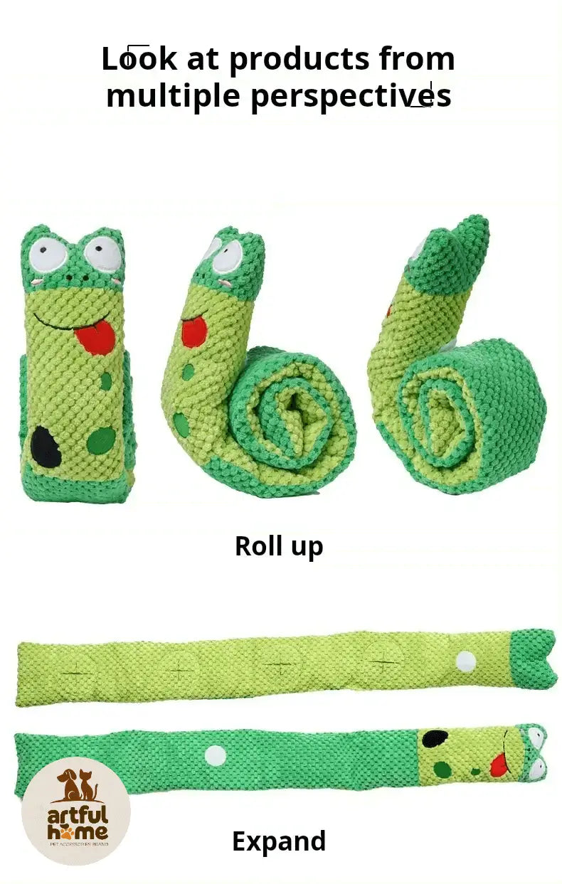 Roll-up treat toy 'Snail'