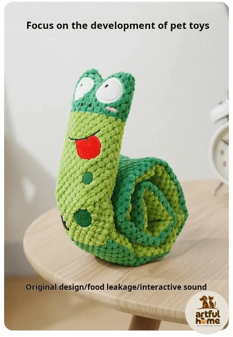 Roll-up treat toy 'Snail'