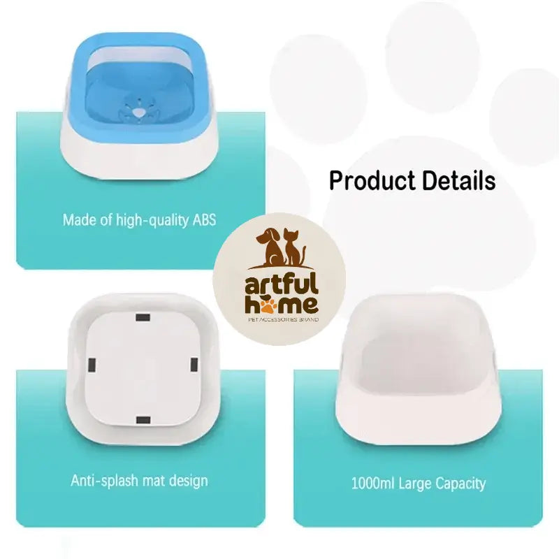 Anti-splash Water Bowl For Dogs