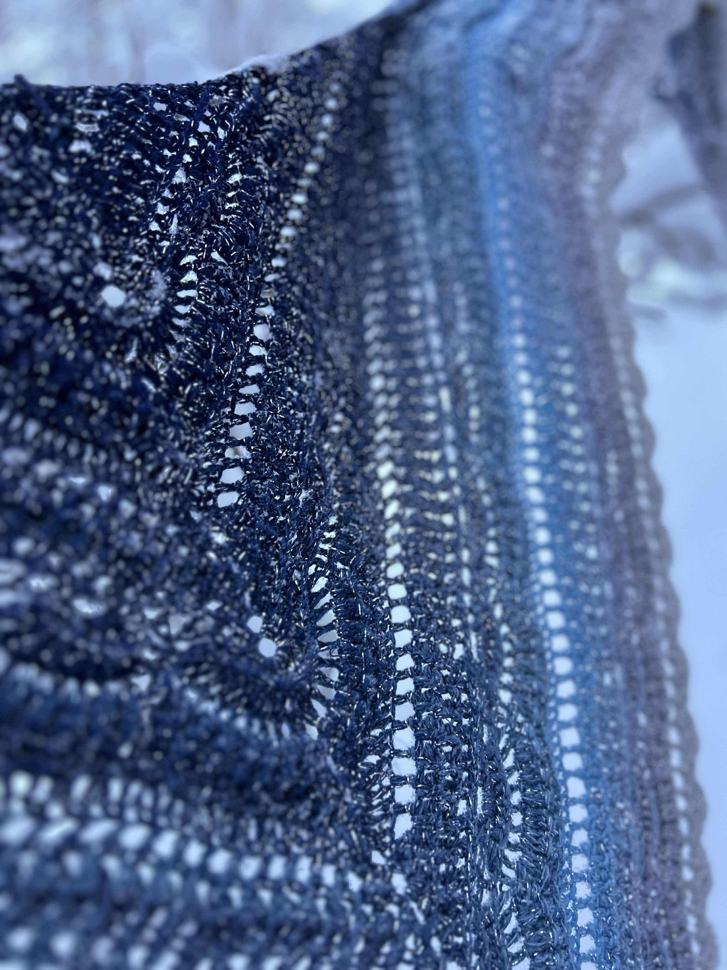 Crochet shawl Inverno