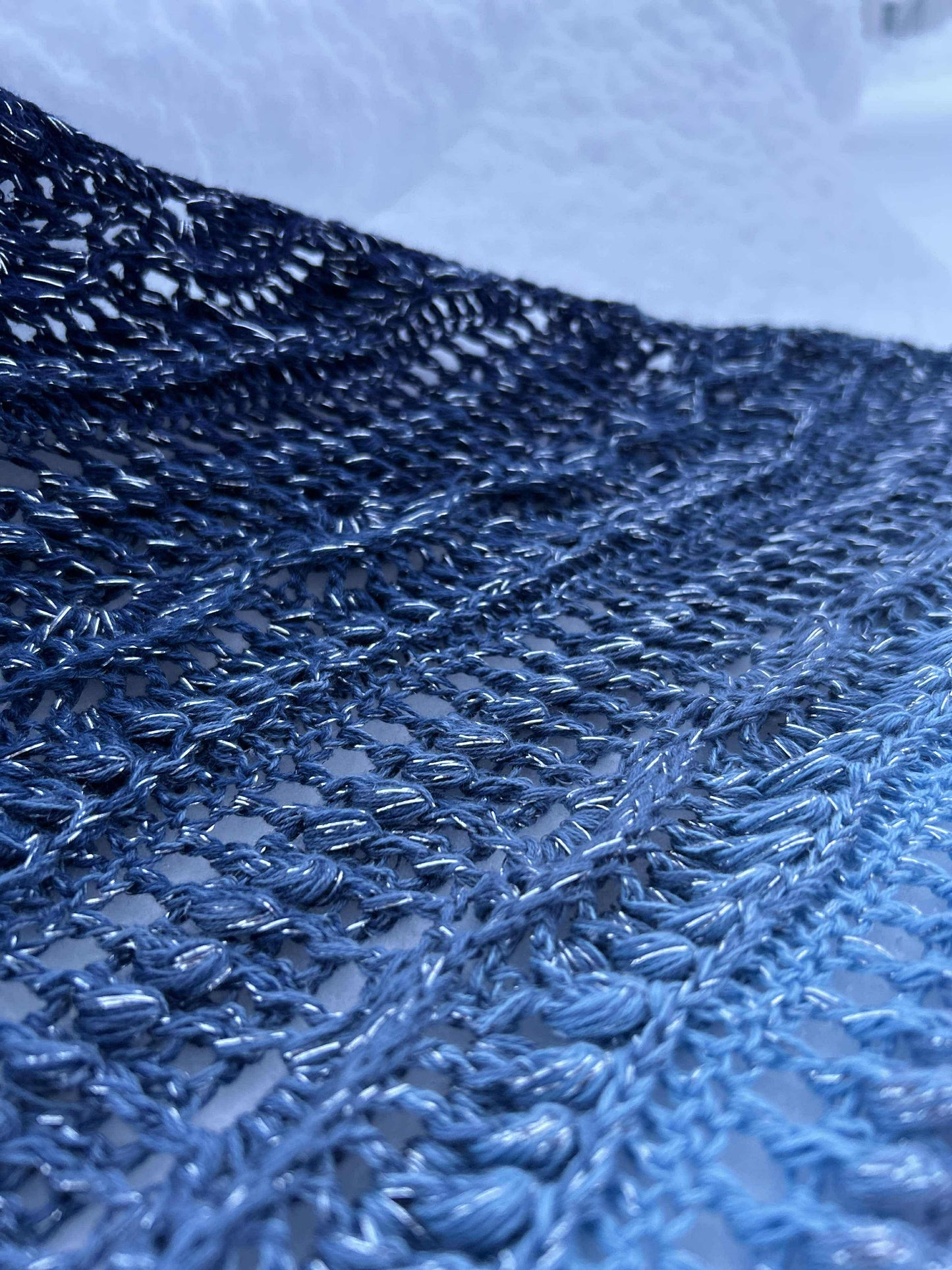 Crochet shawl Inverno